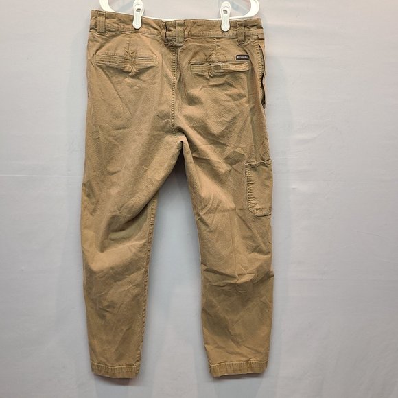 Columbia Pant Flex Roc Khaki Tan Pants 38 x 29 Regular Fit - Picture 4 of 10